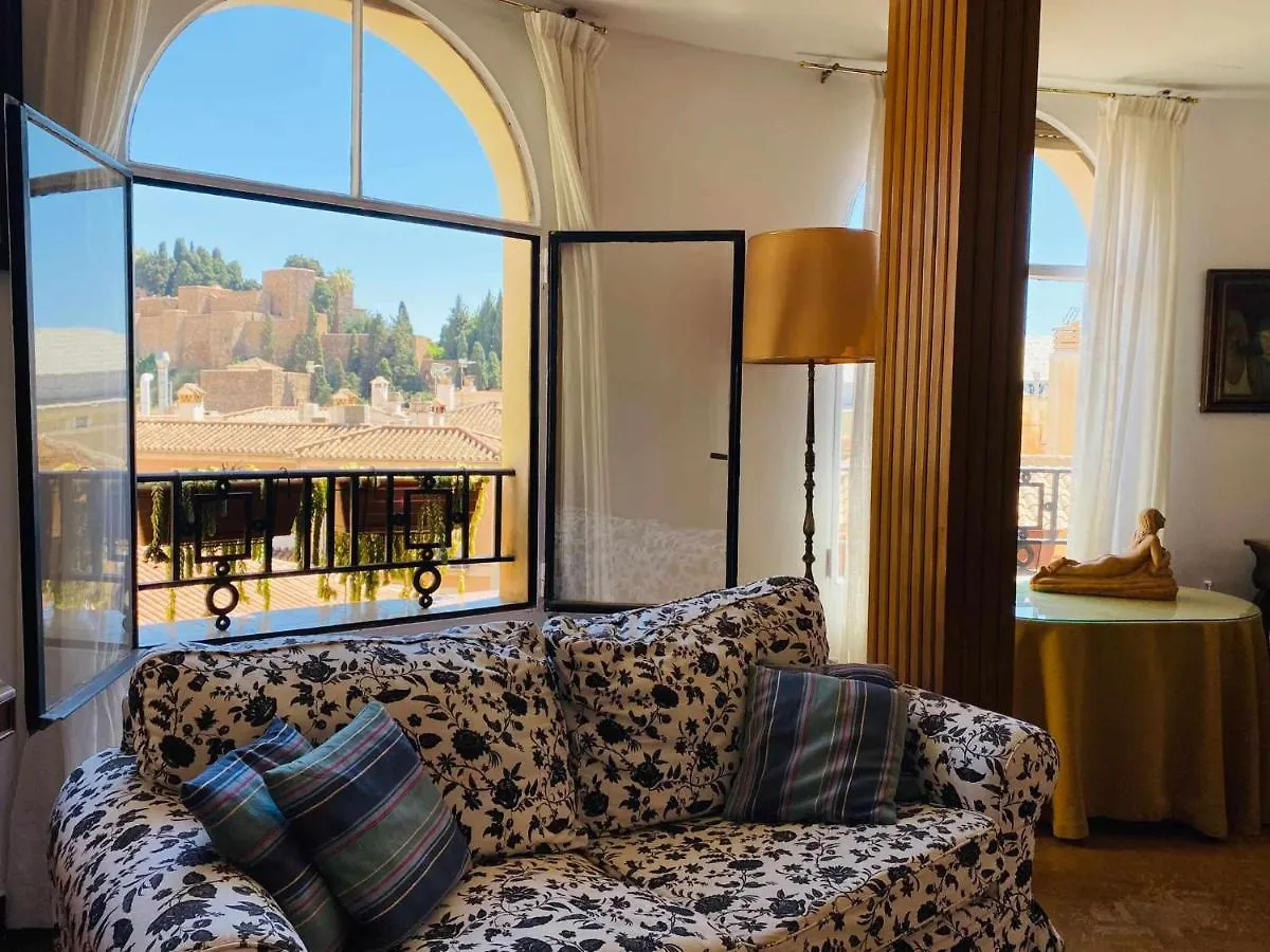 Apartmán Afligidos Apartamento Con Vistas A La Alcazaba Màlaga